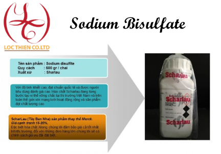 Sodium Bisulfate (NaHSO4) - Hóa Chất Xi Mạ Lộc Thiên - Công Ty TNHH Đầu Tư Phát Triển Lộc Thiên